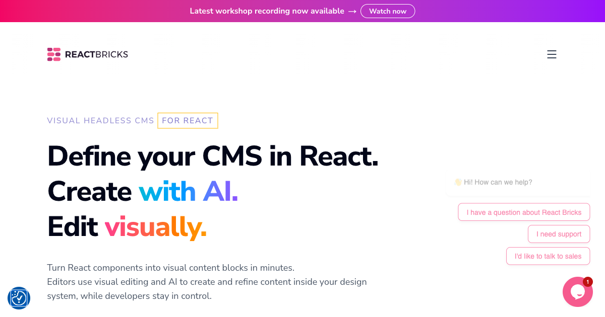React Bricks
